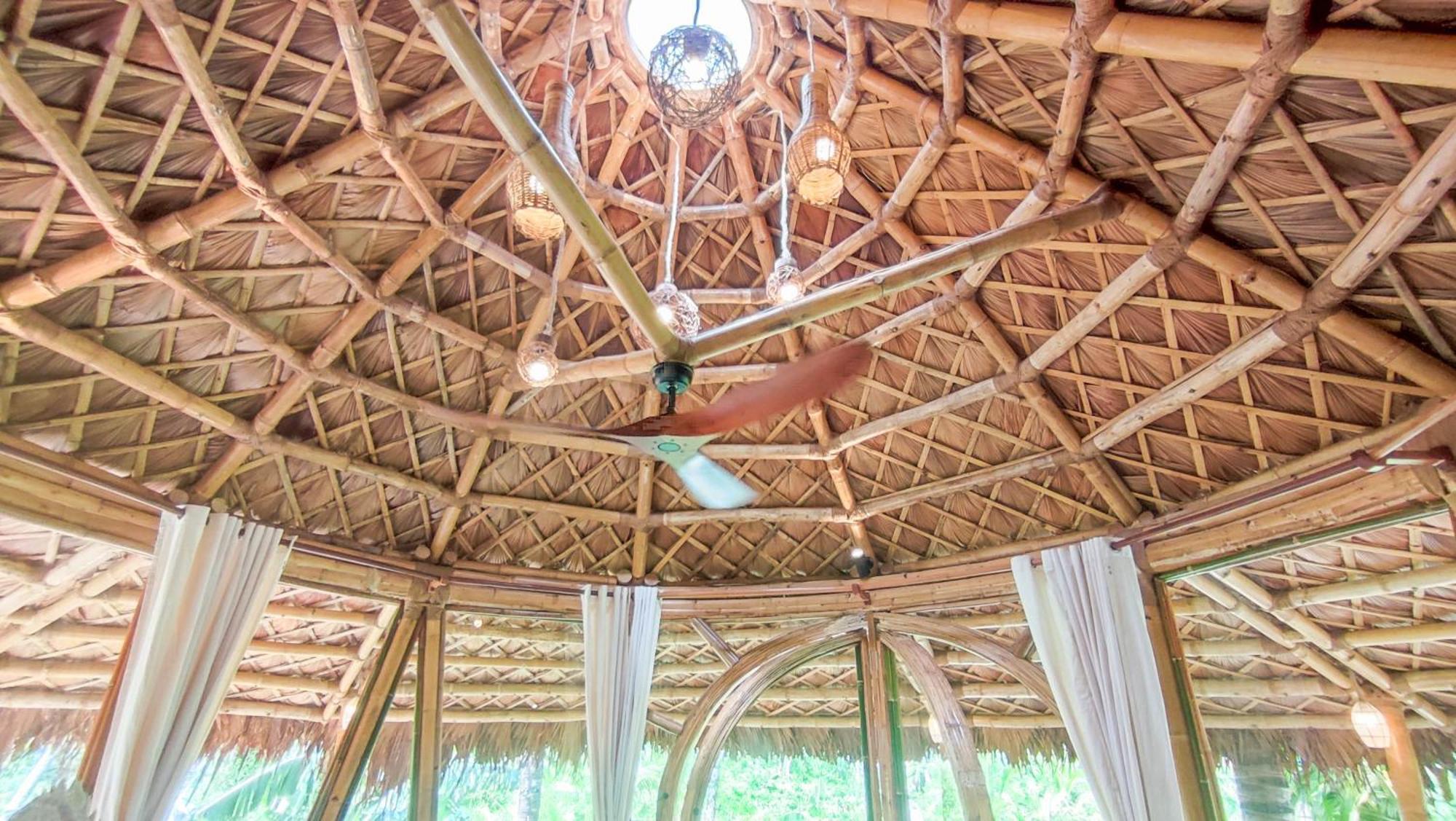 The Bamboo Houses - Tropical Garden & Empty Beach General Luna  Exterior photo